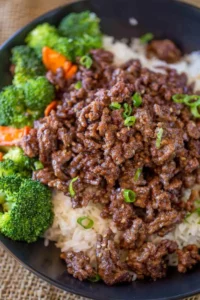 Ground Beef and Broccoli