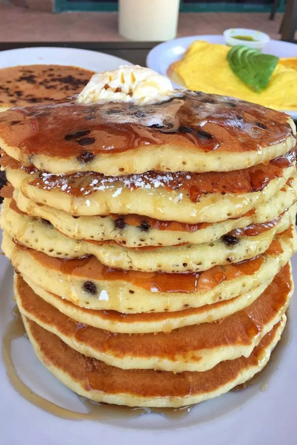 chocolate chip pancakes