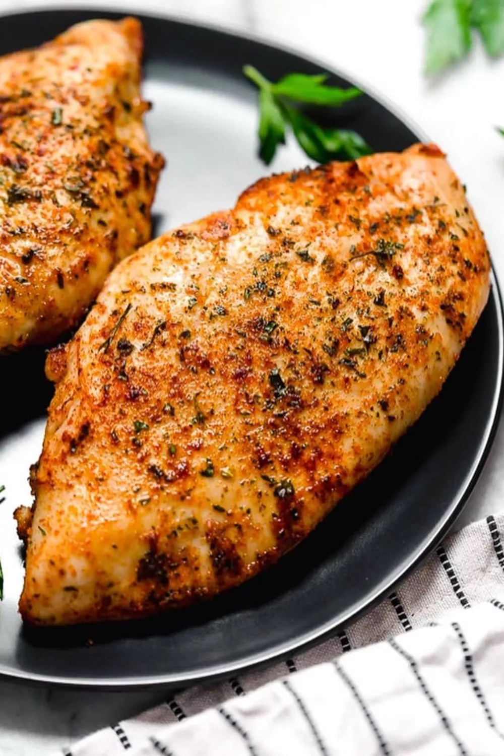 Air Fryer Frozen Chicken Breast