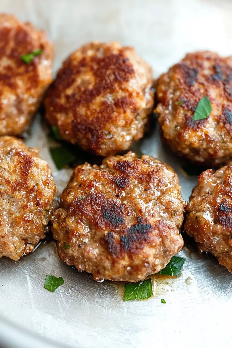 Breakfast sausage air fryer