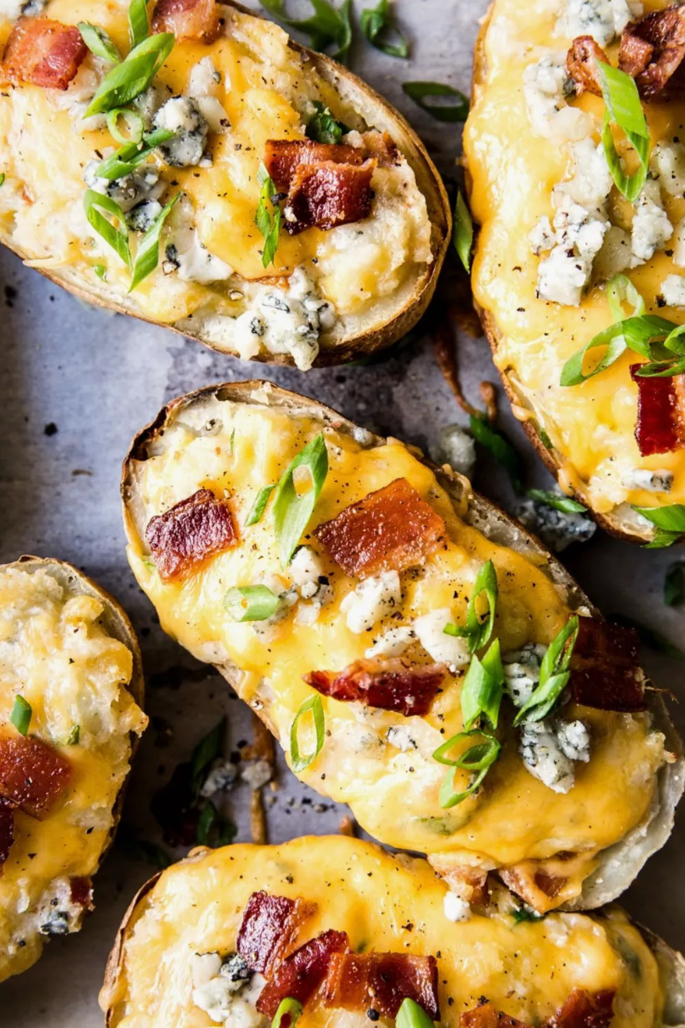 Air Fryer Twice Baked Potatoes