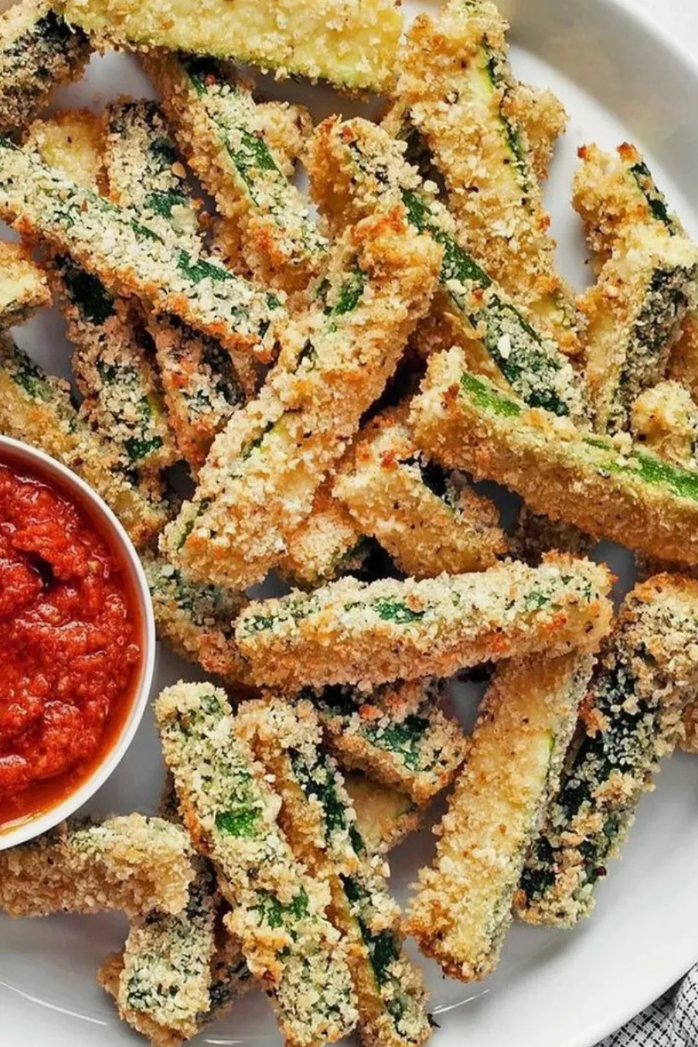 Air fryer zucchini fries