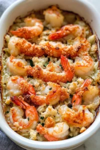 Baked Stuffed Shrimp Casserole