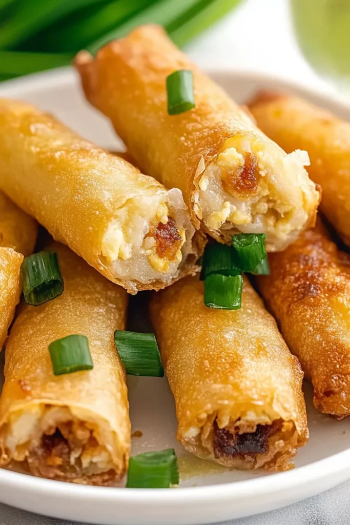 EASY air fryer egg rolls