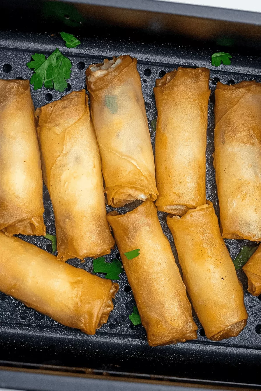 Frozen-Egg-Rolls-in-Air-Fryer