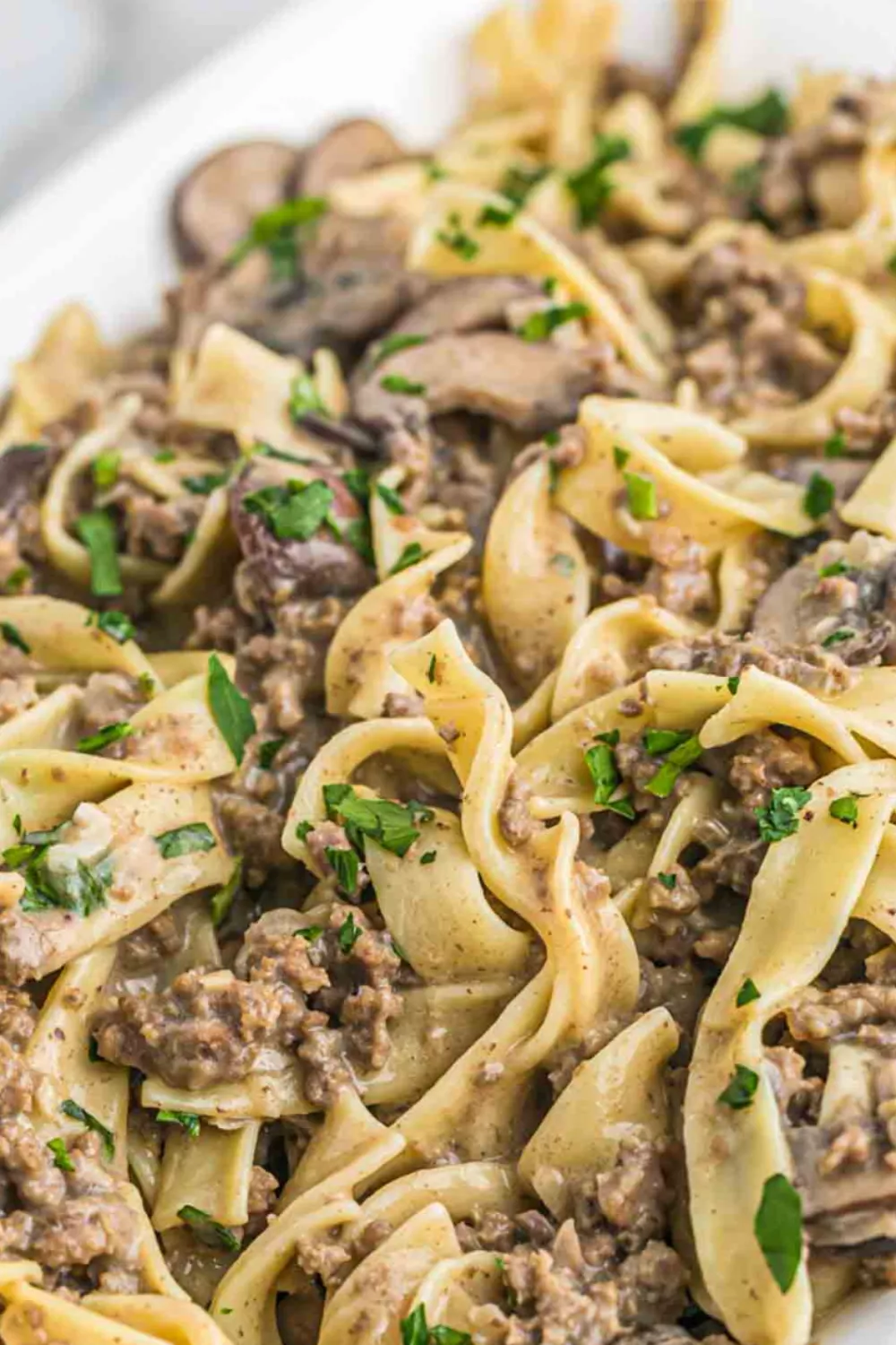 Ground Beef Alfredo