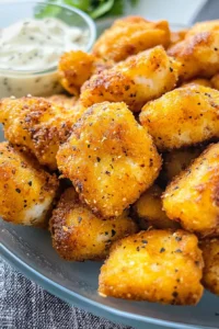 Air Fryer Catfish Nuggets