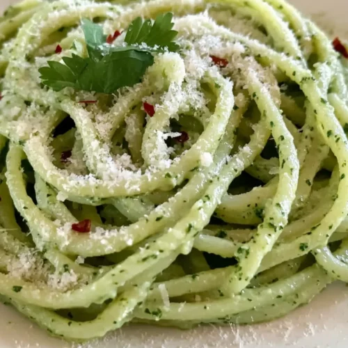 Green Spaghetti