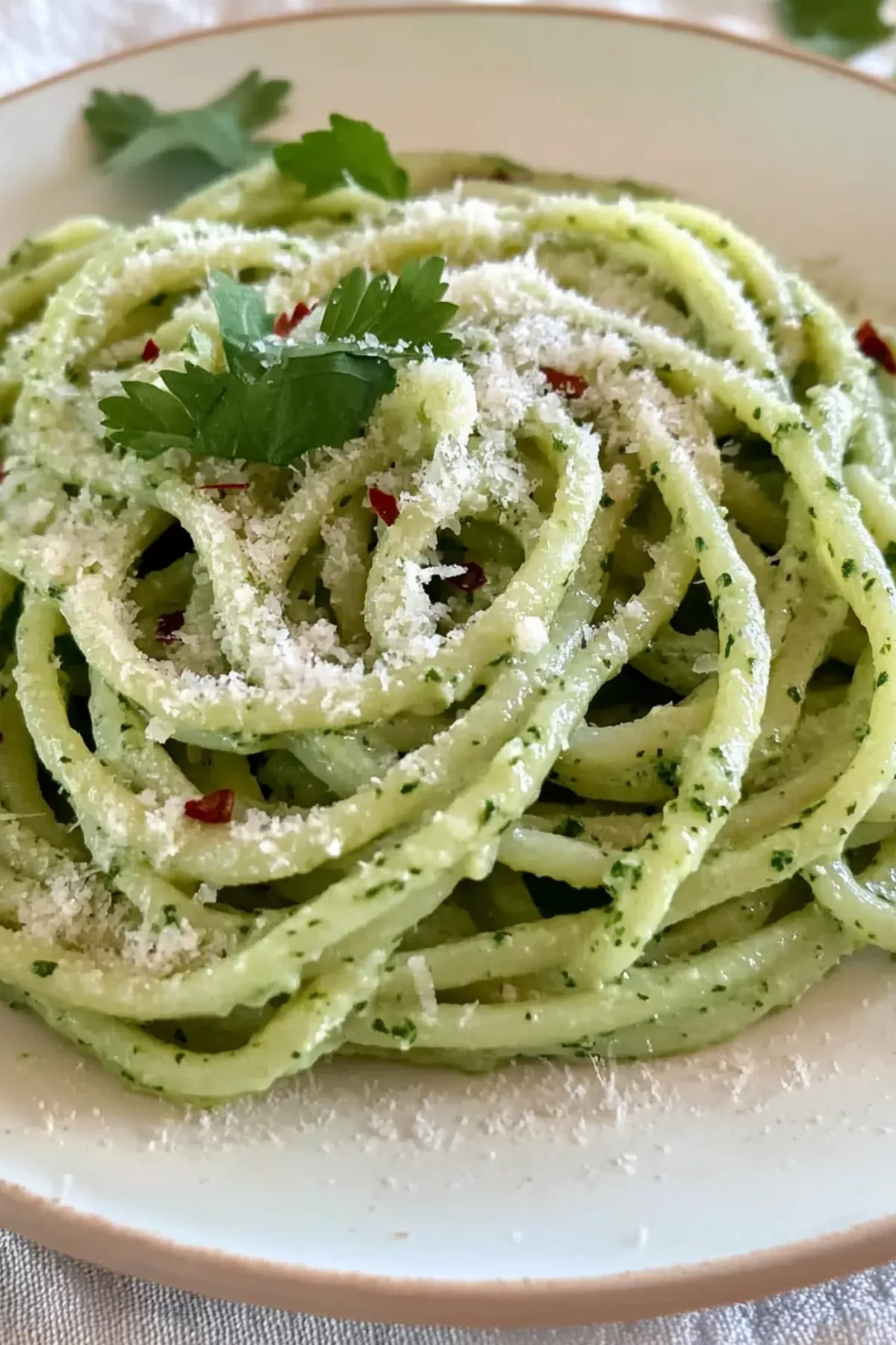 Green Spaghetti