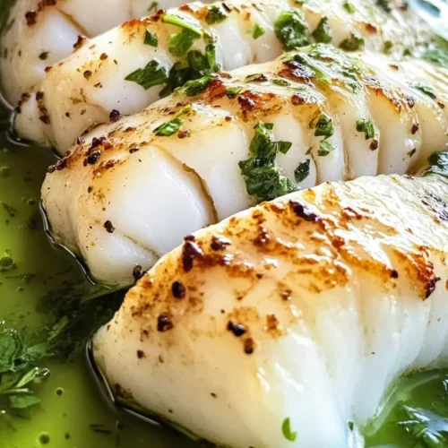 Monkfish with Herb Brown Butter recipe