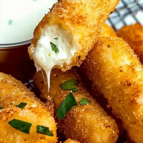 Air Fryer Mozzarella Sticks