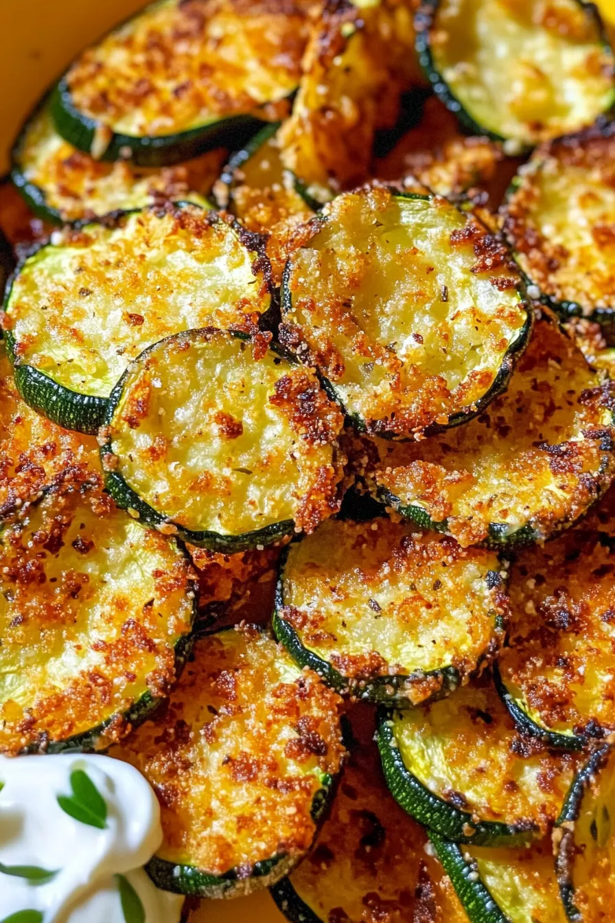 Air Fryer Zucchini Chips