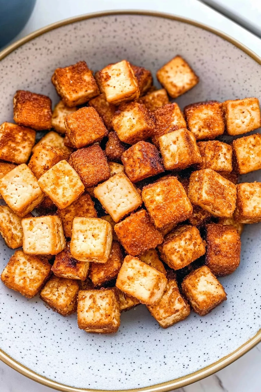 Crispy Air Fryer Tofu