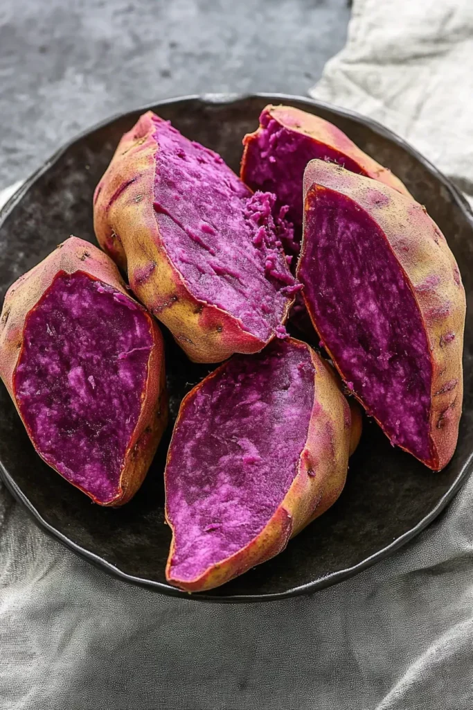 Okinawan sweet potatoes