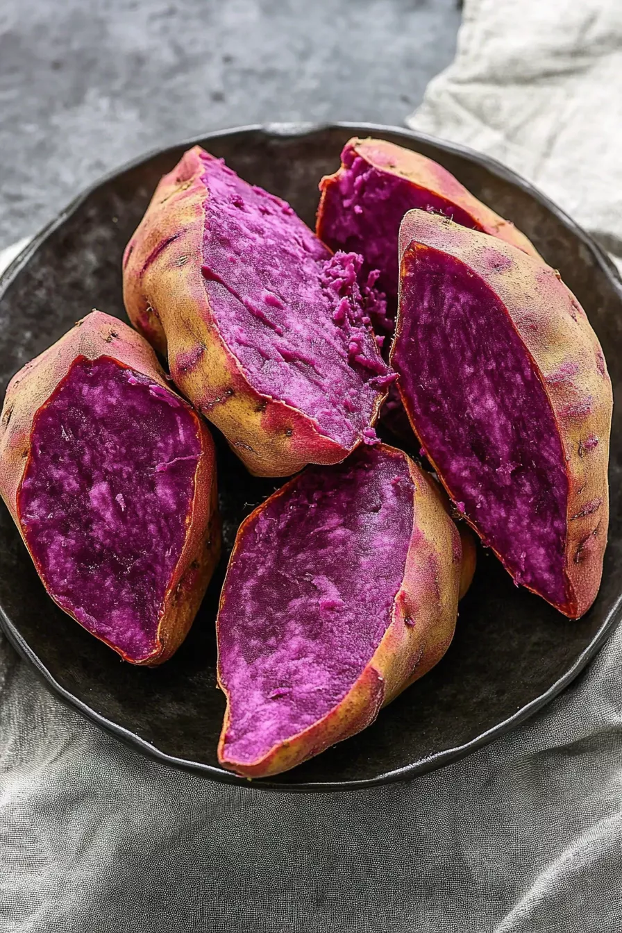 Okinawan sweet potatoes