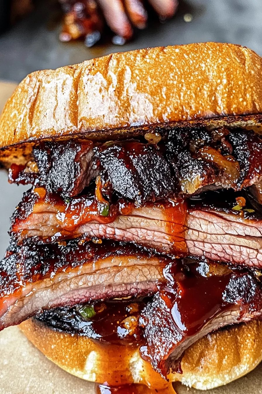 brisket sandwich