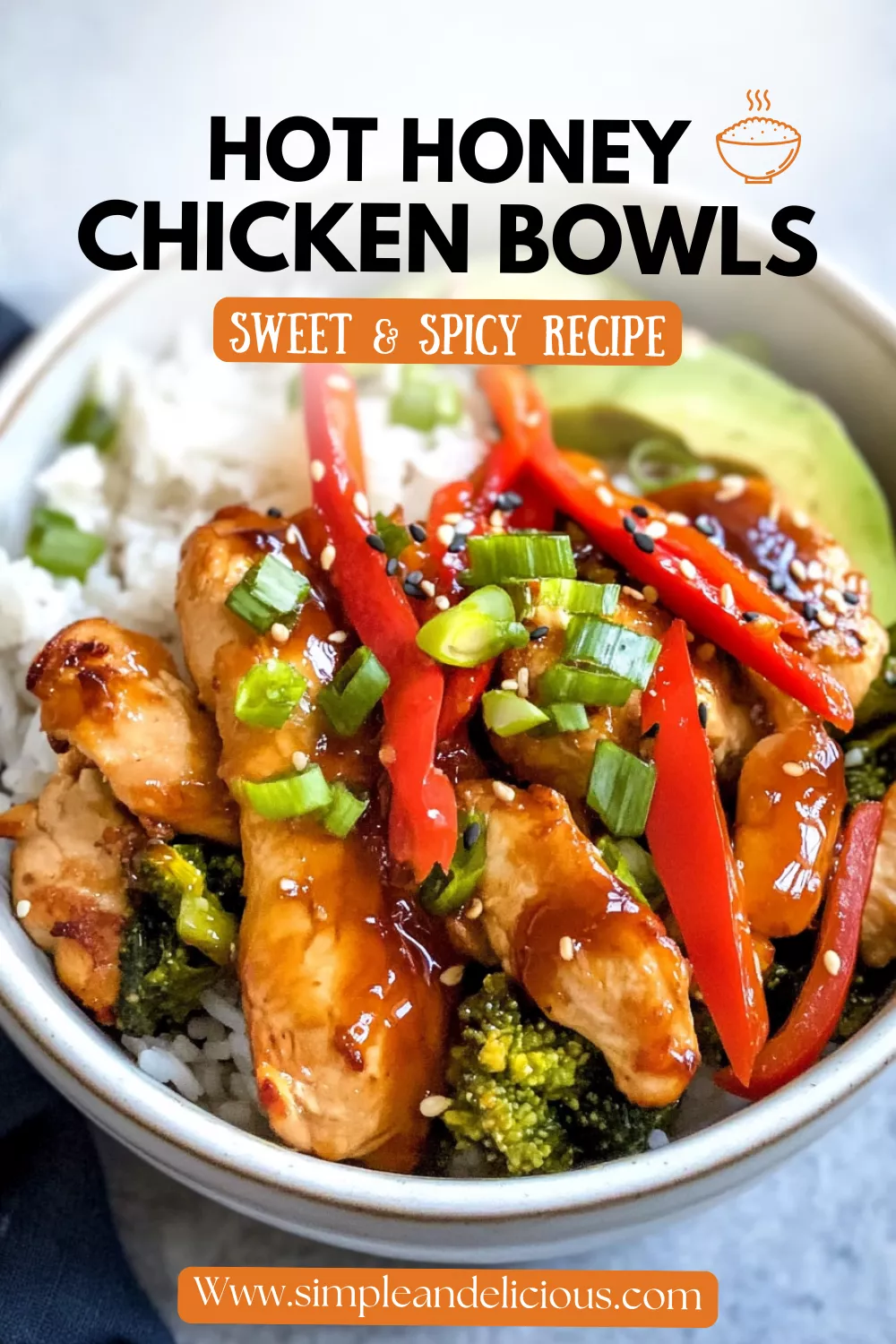 Hot Honey Chicken Bowls