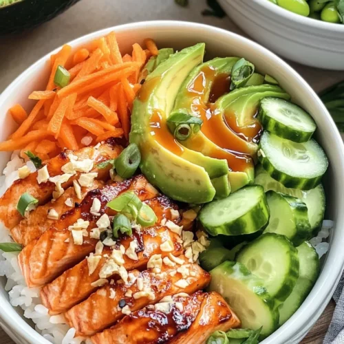 Salmon Rice Bowls